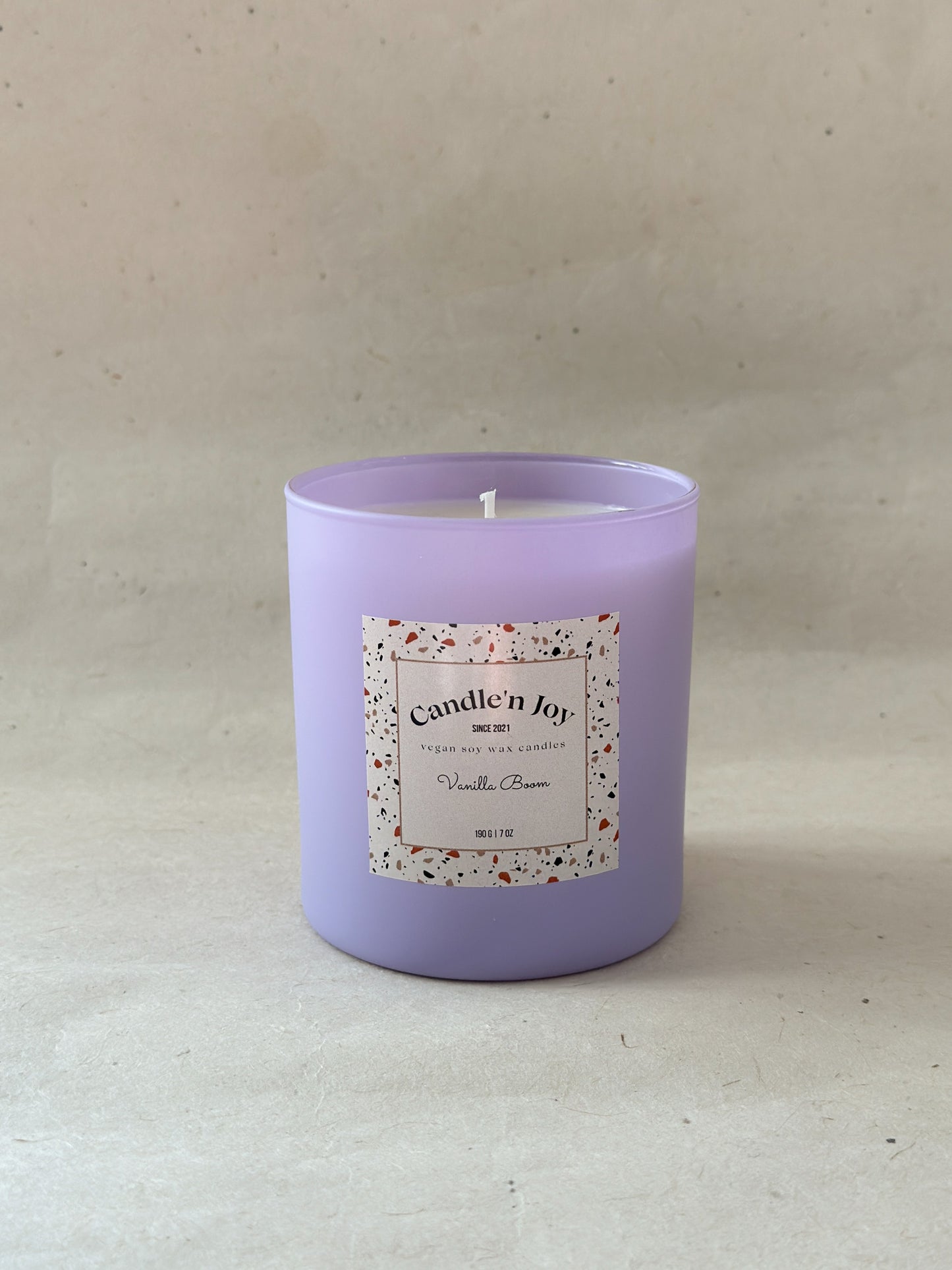 Vanilla Boom Soy Wax Candle
