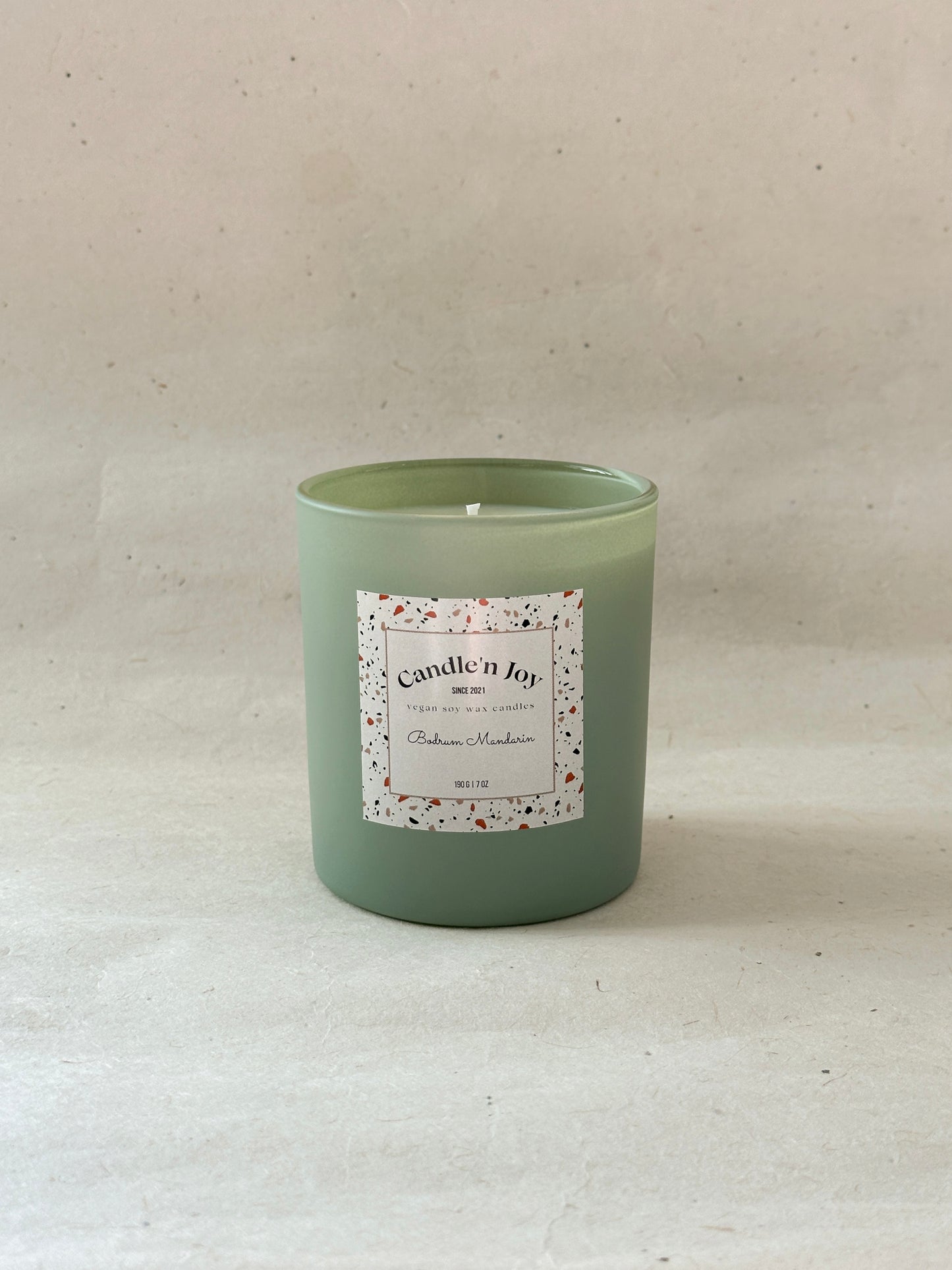Bodrum Mandarin Soy Wax Candle