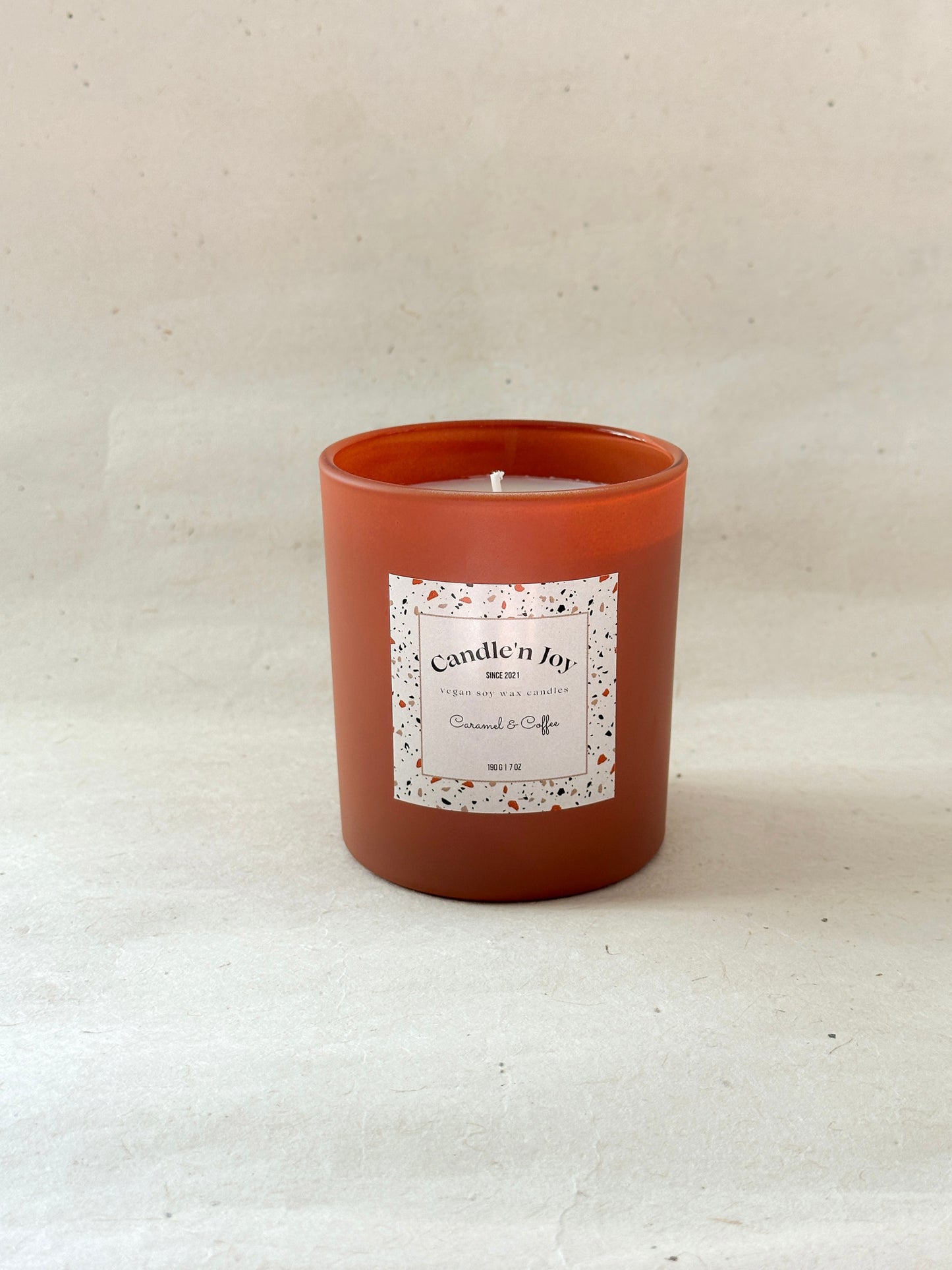 Caramel and Coffee Soy Wax Candle