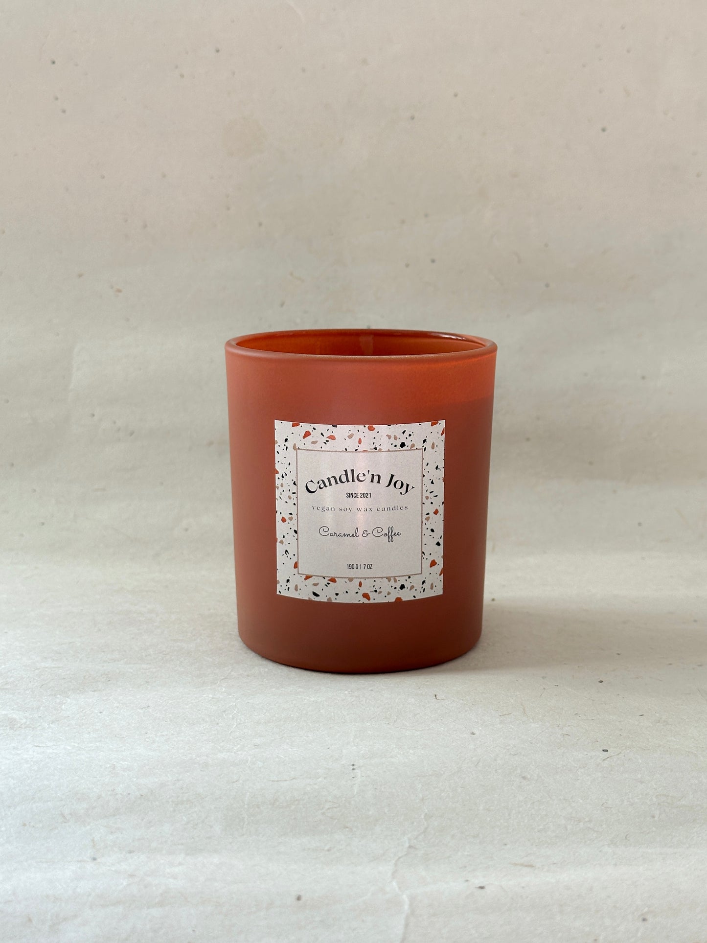 Caramel and Coffee Soy Wax Candle