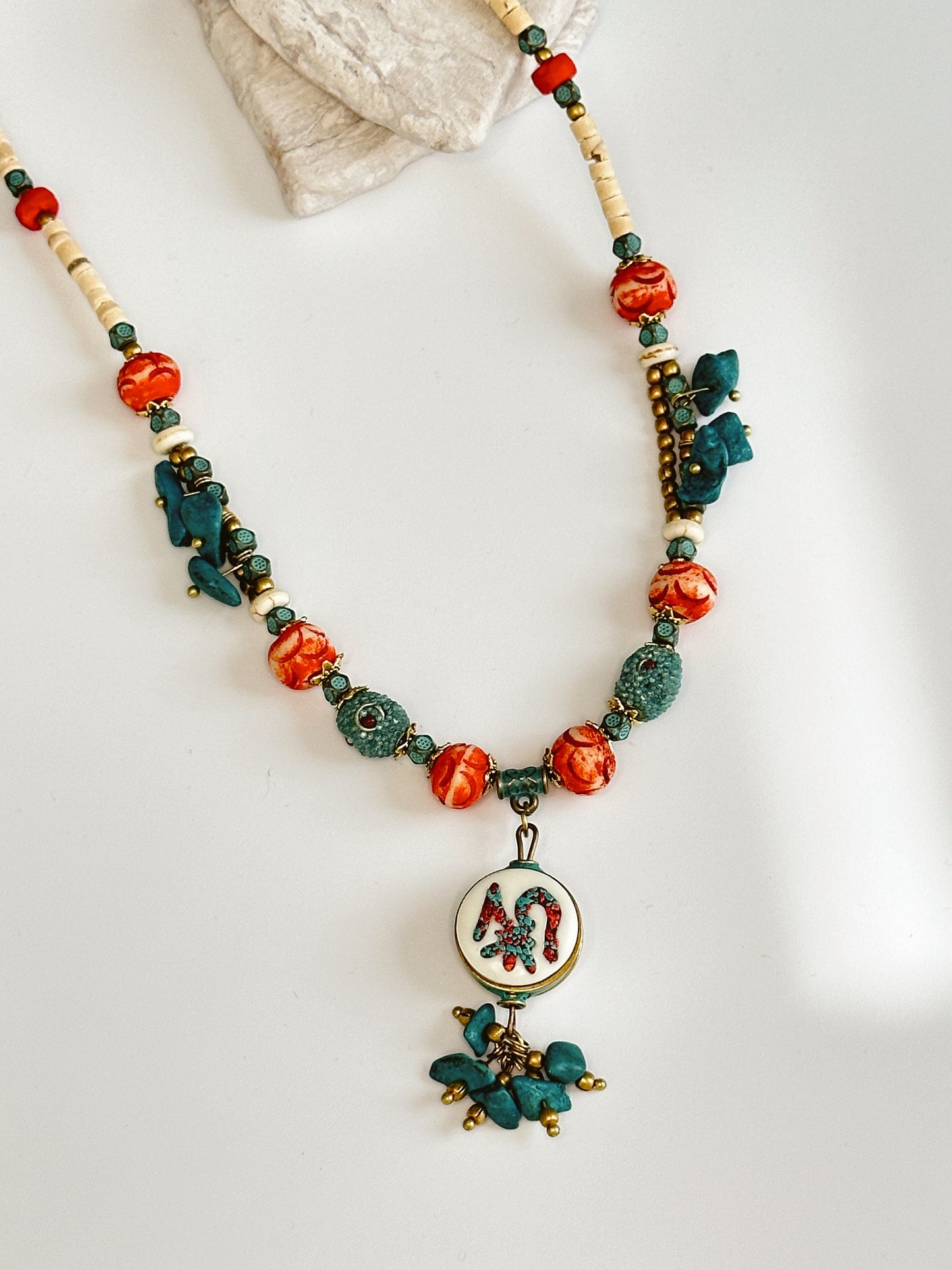 Yoga Jewelry | Boho Necklace | Tibetan Jewelry | Nepali Necklace | Gift for Women Ethnic Jewelry