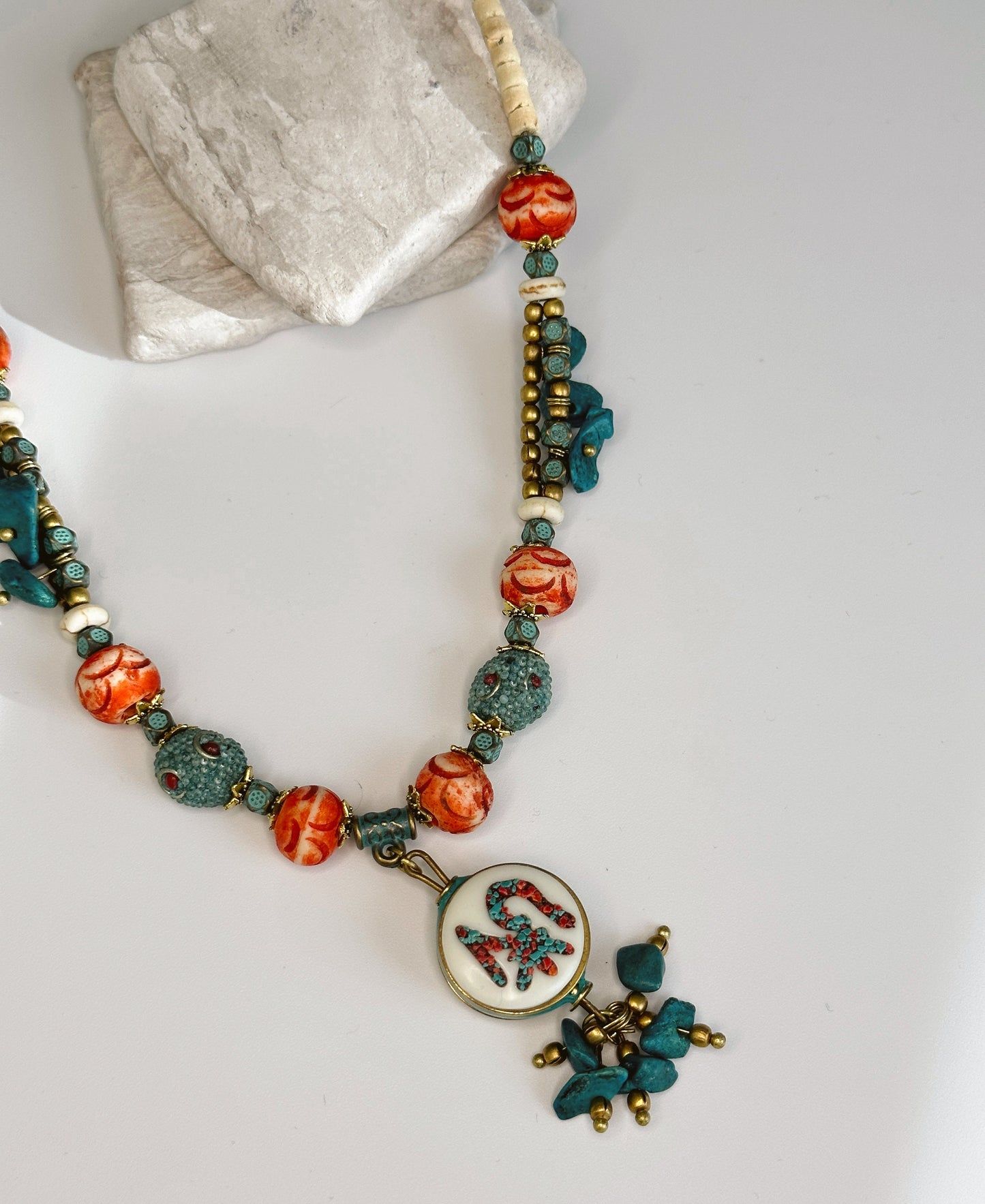 Yoga Jewelry | Boho Necklace | Tibetan Jewelry | Nepali Necklace | Gift for Women Ethnic Jewelry