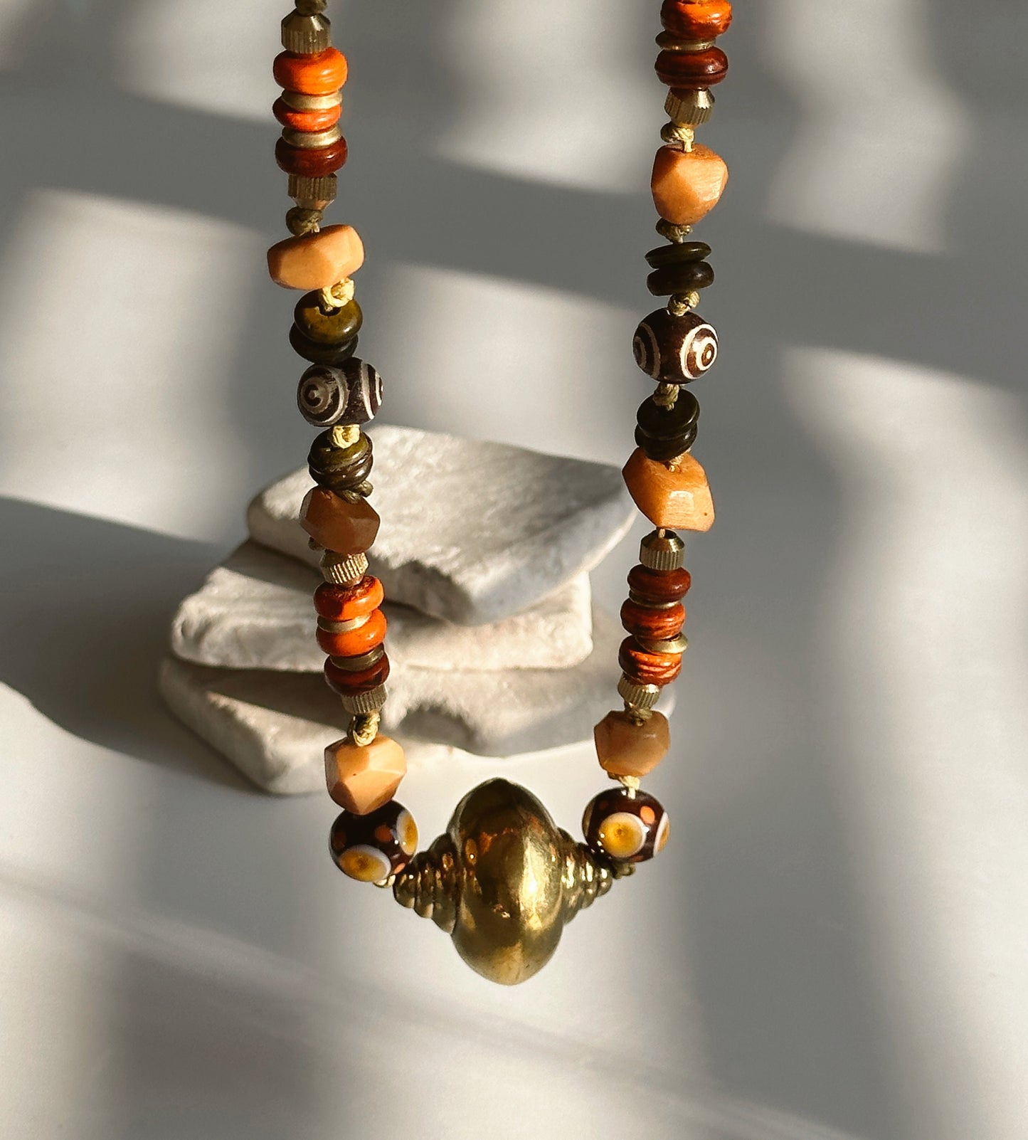 Spinning Necklace | Boho Necklace | Nepali Necklace | Gift for Women Ethnic Jewelry