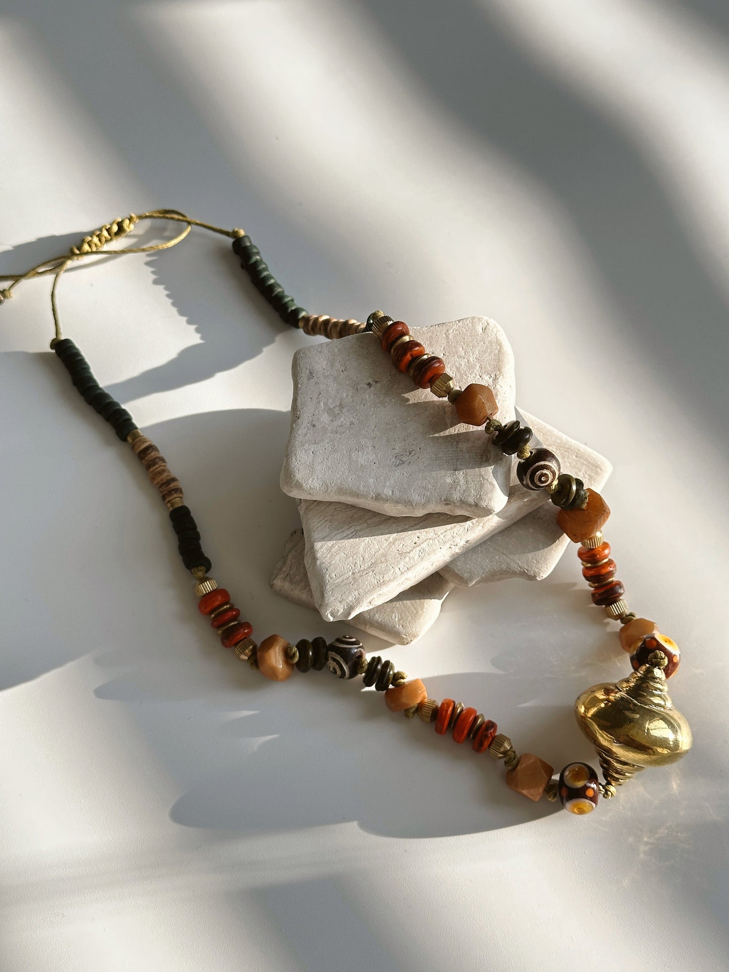 Spinning Necklace | Boho Necklace | Nepali Necklace | Gift for Women Ethnic Jewelry