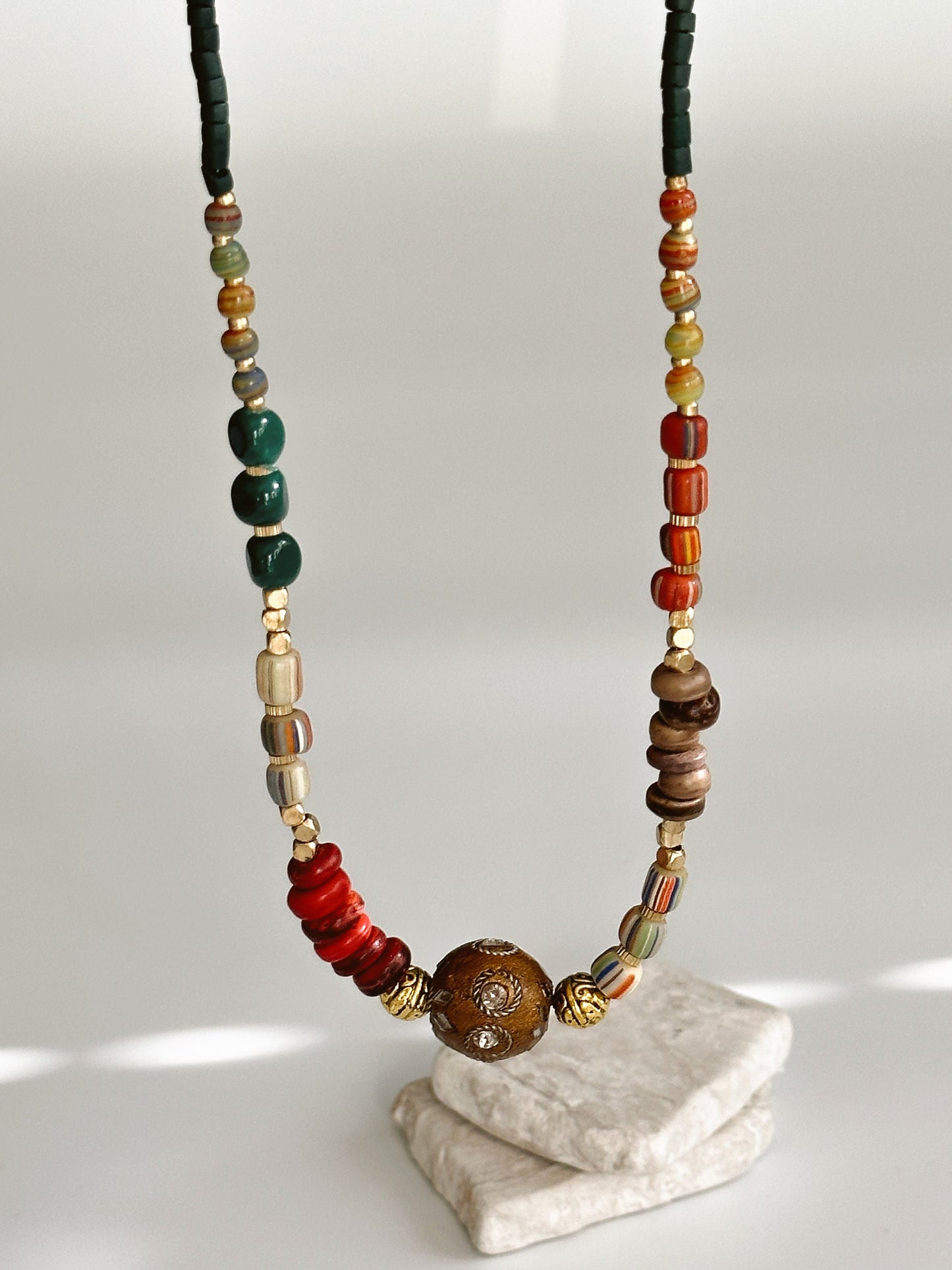 Ethnic Design Boho Necklace | Tibetan Jewelry | Nepali Necklace | Gift for Women Ethnic Jewelry