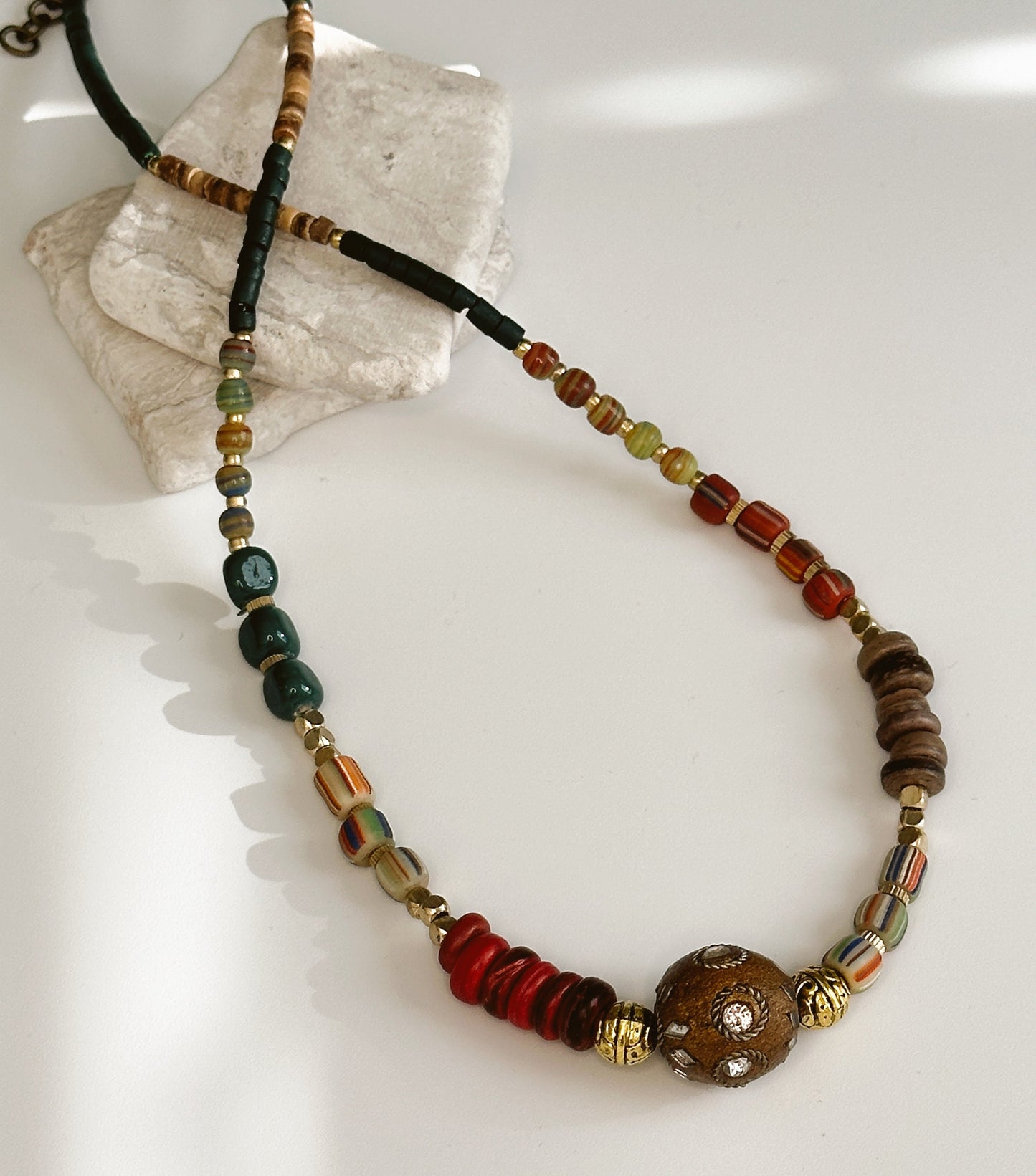 Ethnic Design Boho Necklace | Tibetan Jewelry | Nepali Necklace | Gift for Women Ethnic Jewelry