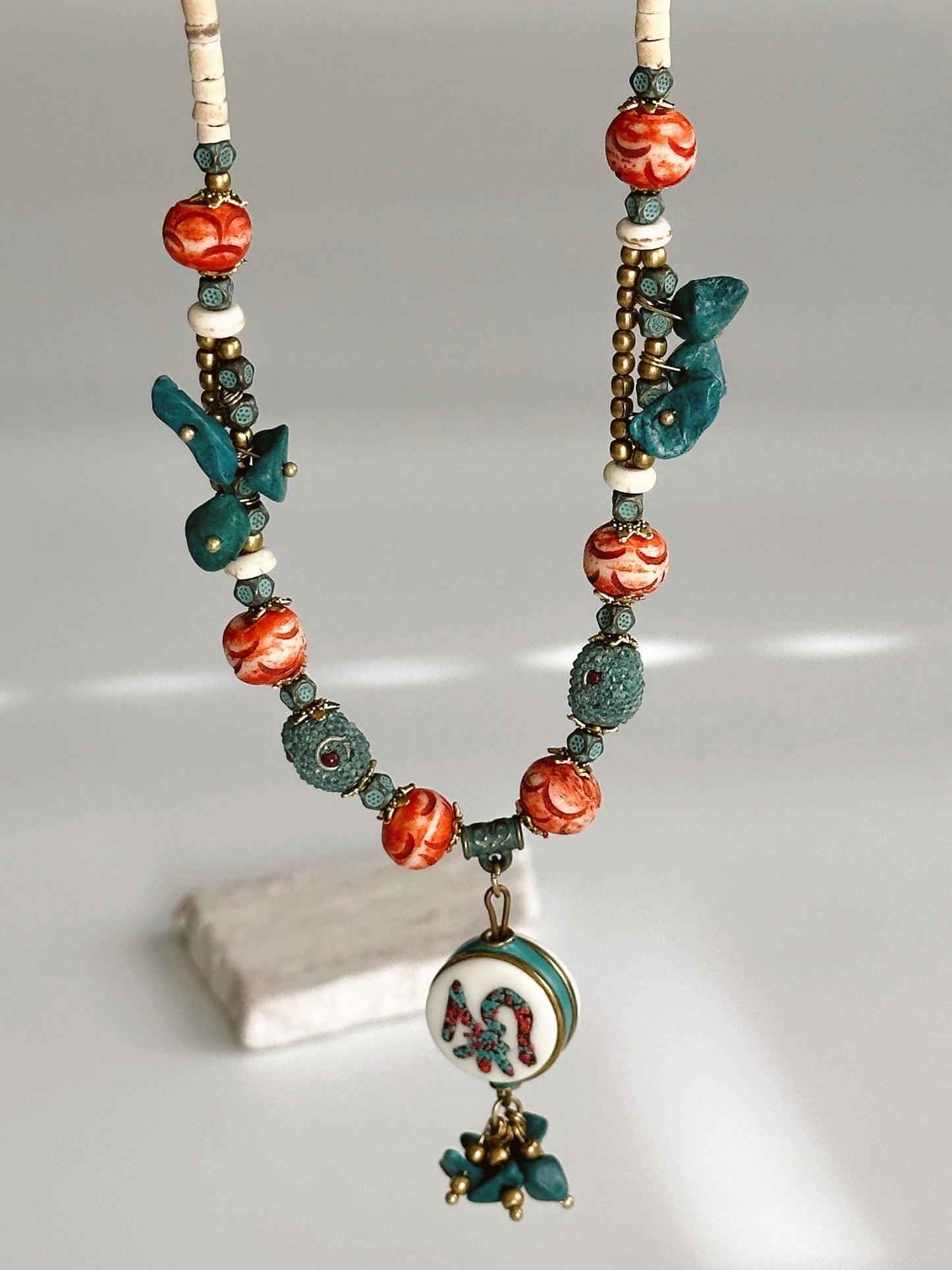 Yoga Jewelry | Boho Necklace | Tibetan Jewelry | Nepali Necklace | Gift for Women Ethnic Jewelry
