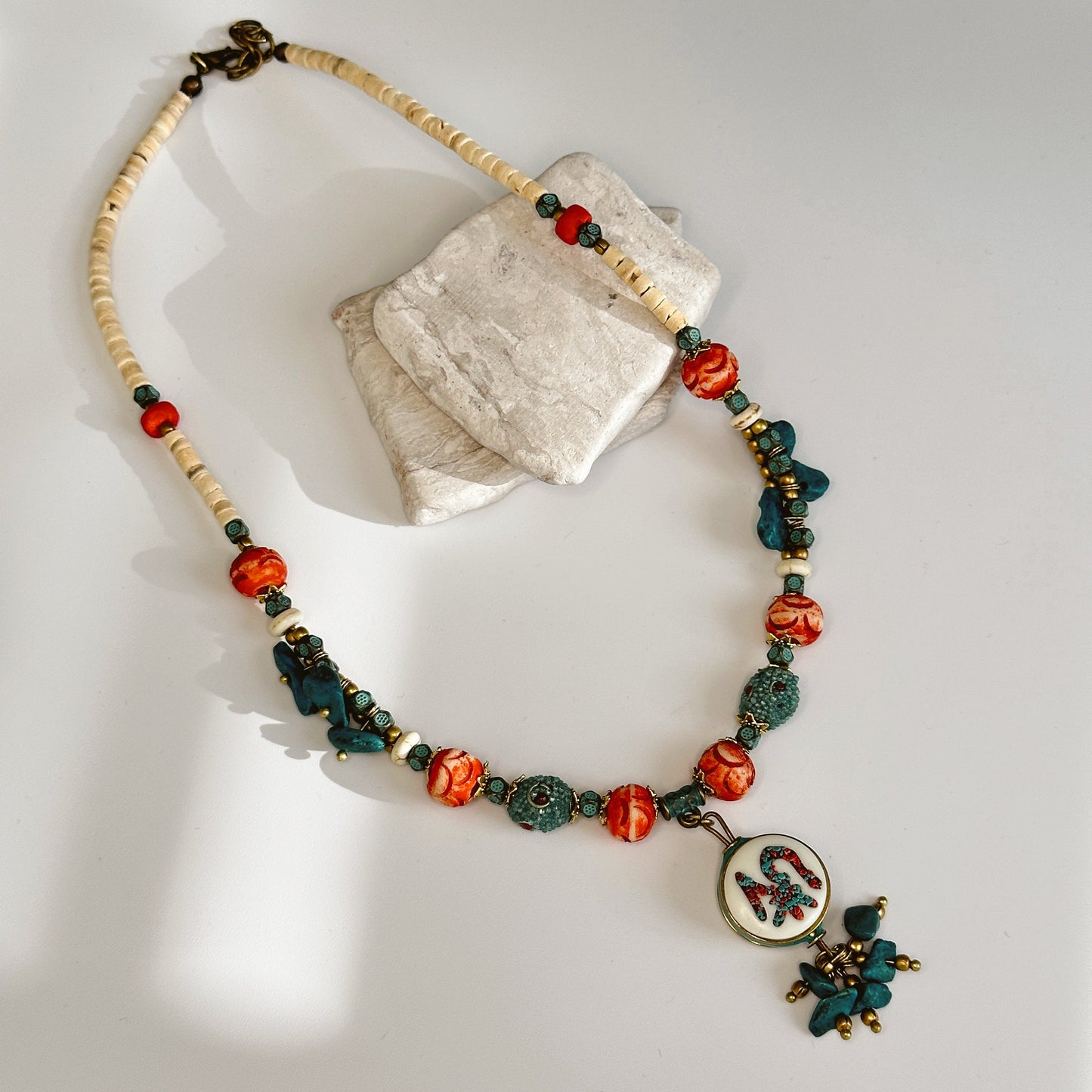 Yoga Jewelry | Boho Necklace | Tibetan Jewelry | Nepali Necklace | Gift for Women Ethnic Jewelry