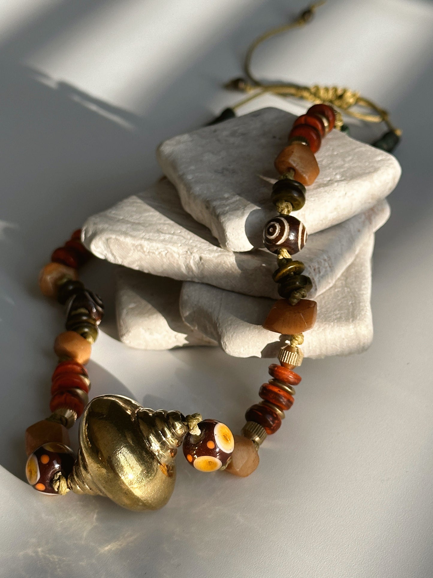 Spinning Necklace | Boho Necklace | Nepali Necklace | Gift for Women Ethnic Jewelry