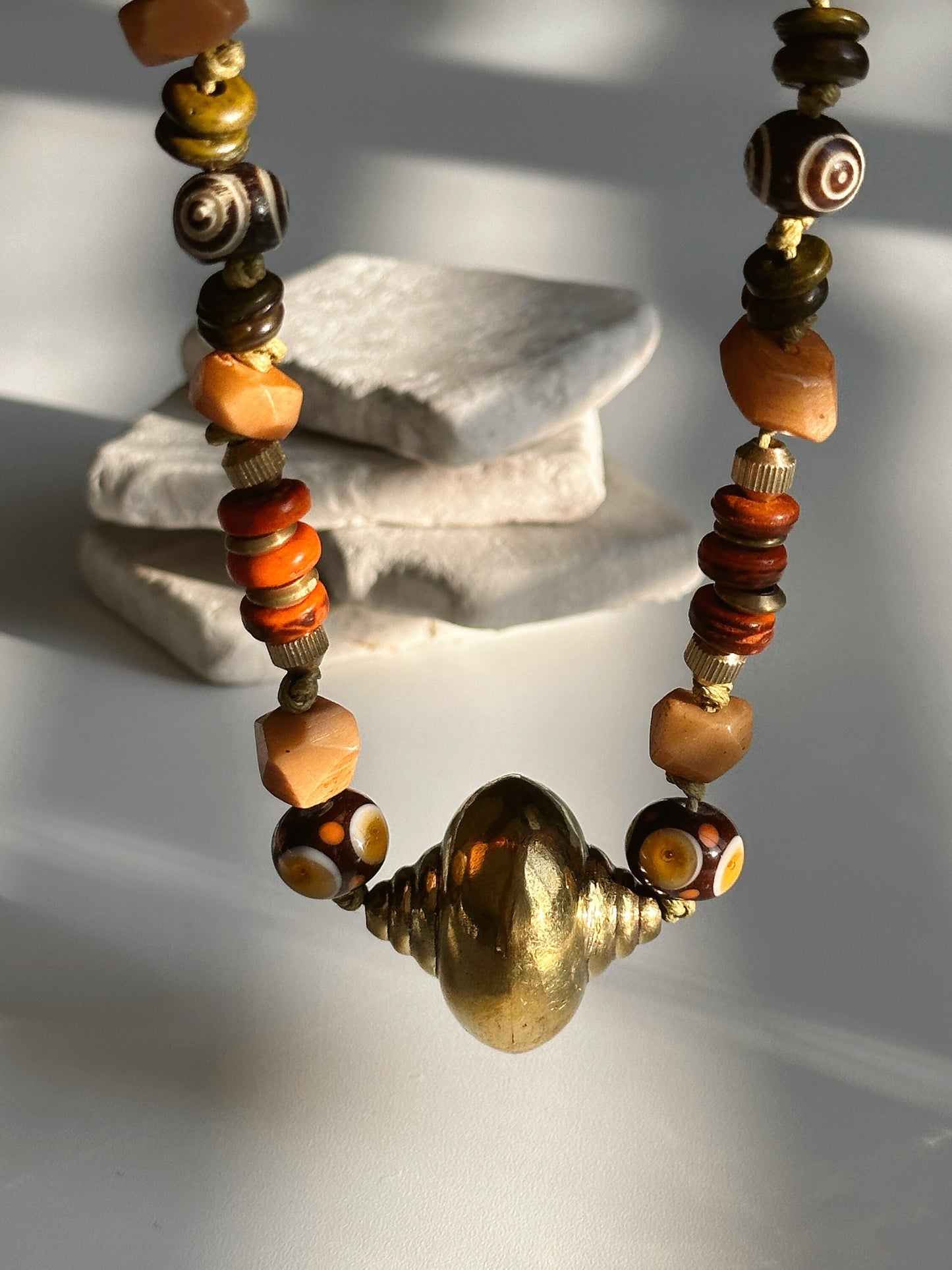 Spinning Necklace | Boho Necklace | Nepali Necklace | Gift for Women Ethnic Jewelry