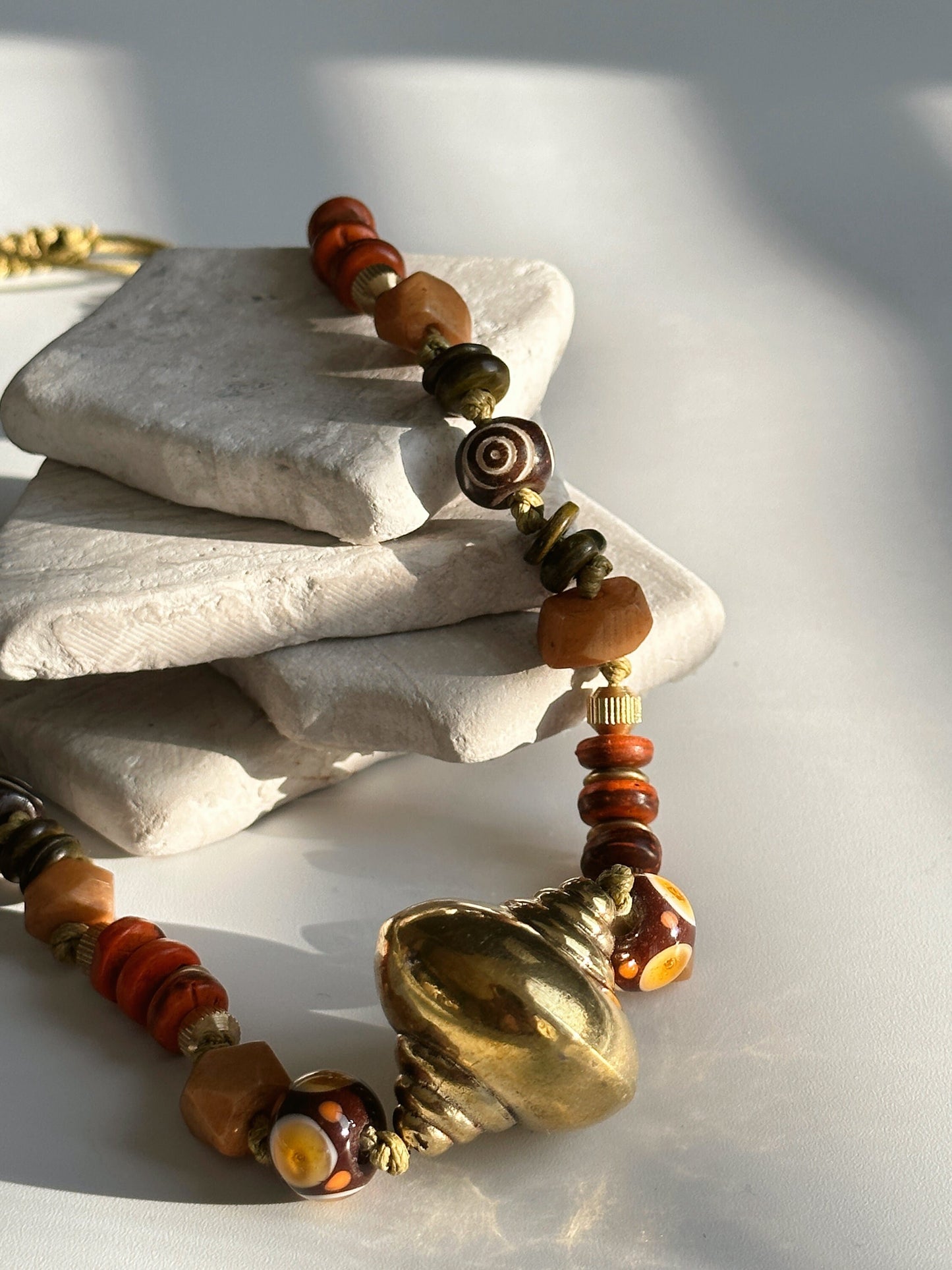 Spinning Necklace | Boho Necklace | Nepali Necklace | Gift for Women Ethnic Jewelry