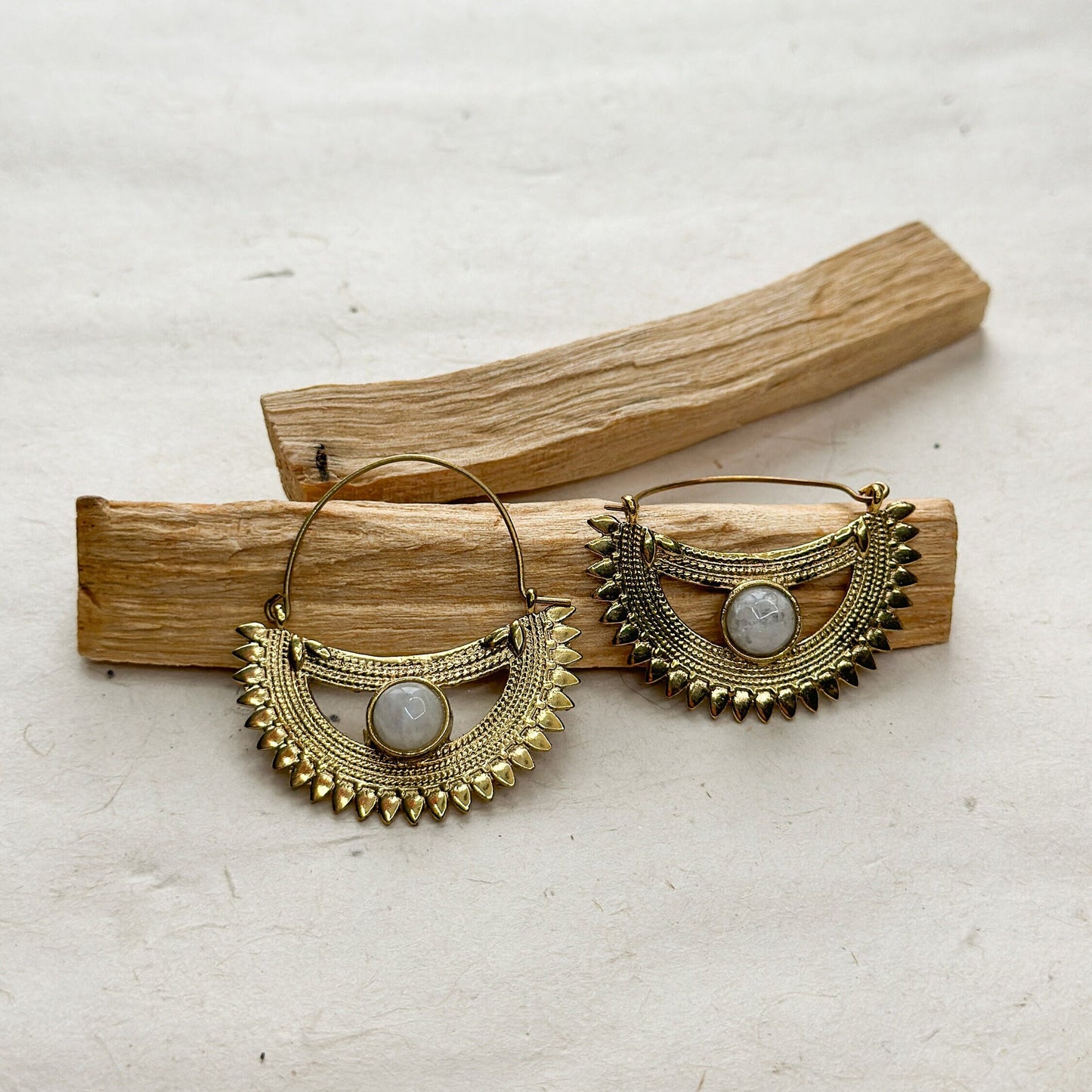 Bohemian Style Drop Earrings for Her | Rustic Hippie Earrings | Boho Silver Drop Earrings | Tribal Earrings