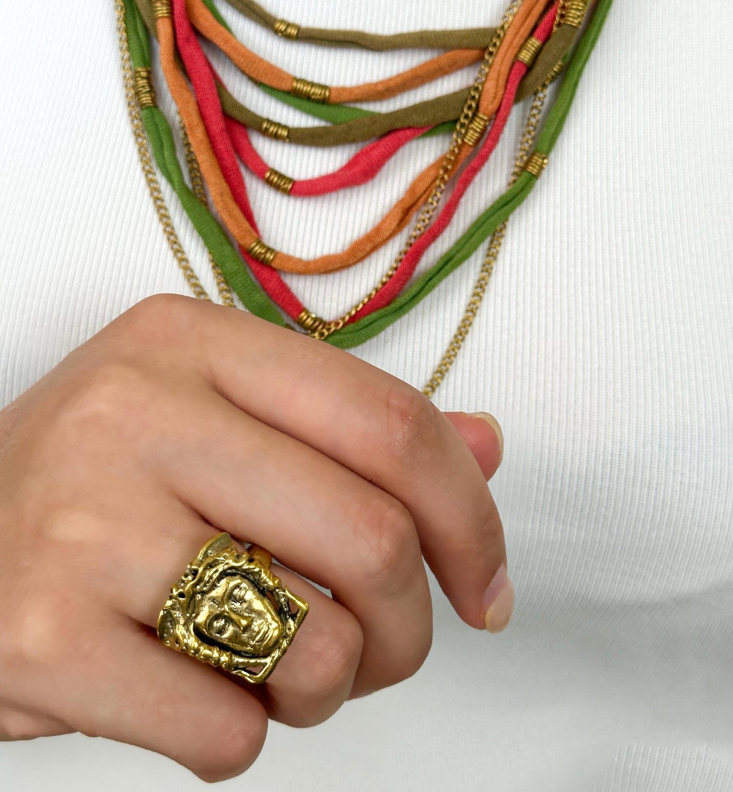The Hellen Girl Unique Ring of Aphrodite | Handmade Ring | Ancient The Hellen Girl Jewelry | Vintage Hellen Art Ring Gift |Only One Produced