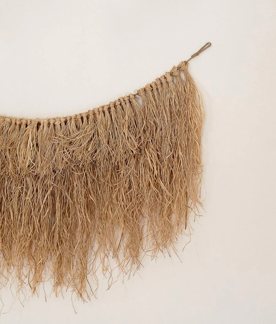 Bohemian Raffia Wall Decor