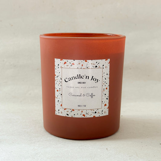 Caramel and Coffee Soy Wax Candle