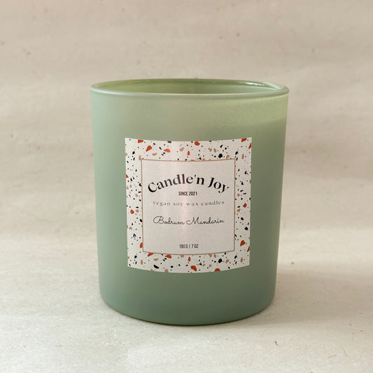 Bodrum Mandarin Soy Wax Candle