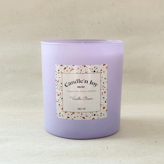 Vanilla Boom Soy Wax Candle
