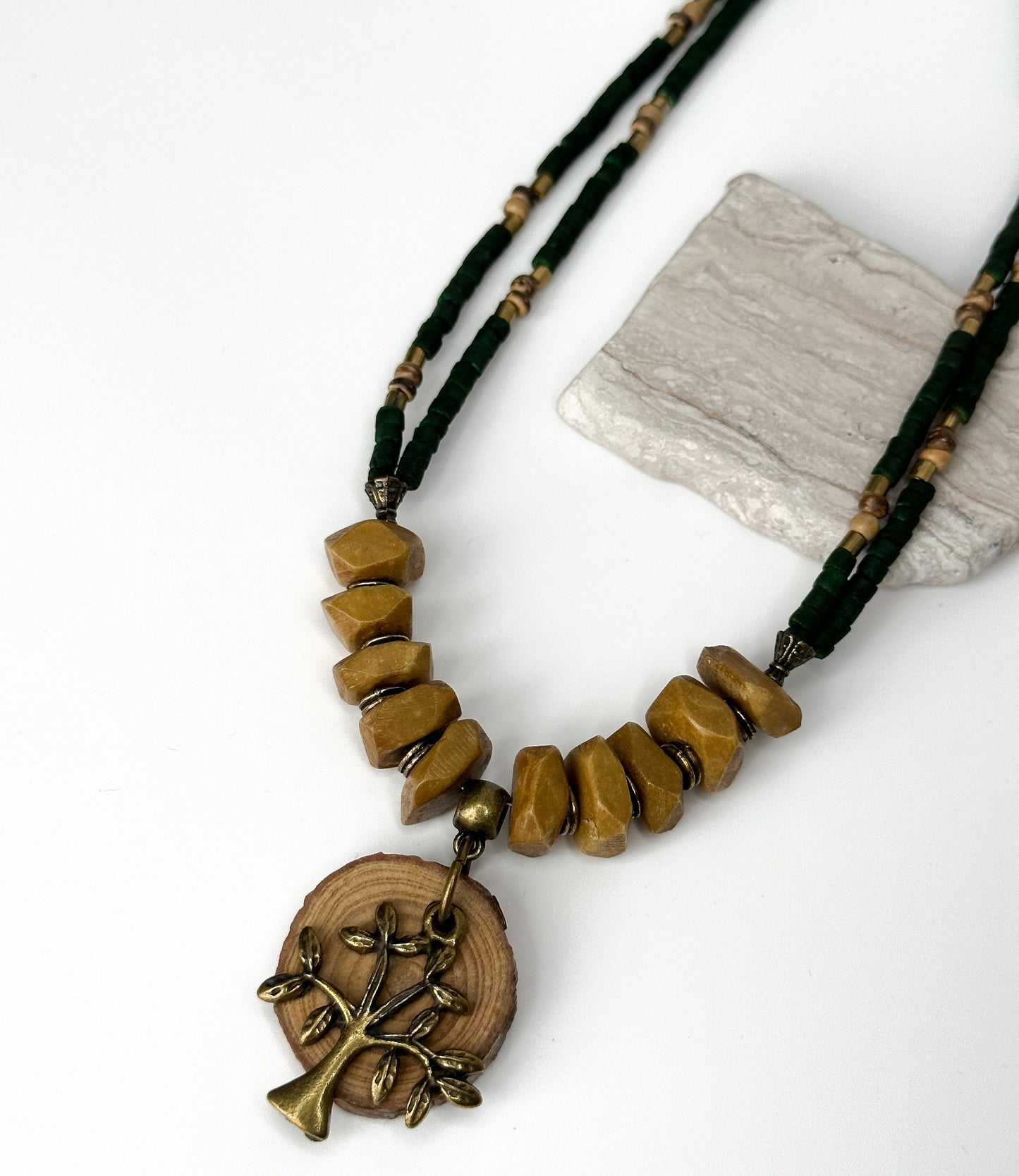 Tree of Life Necklace | Gift for Women Ethnic Jewelry | Ethnic Design Necklace | Tibetan Jewelry | Nepali Necklace