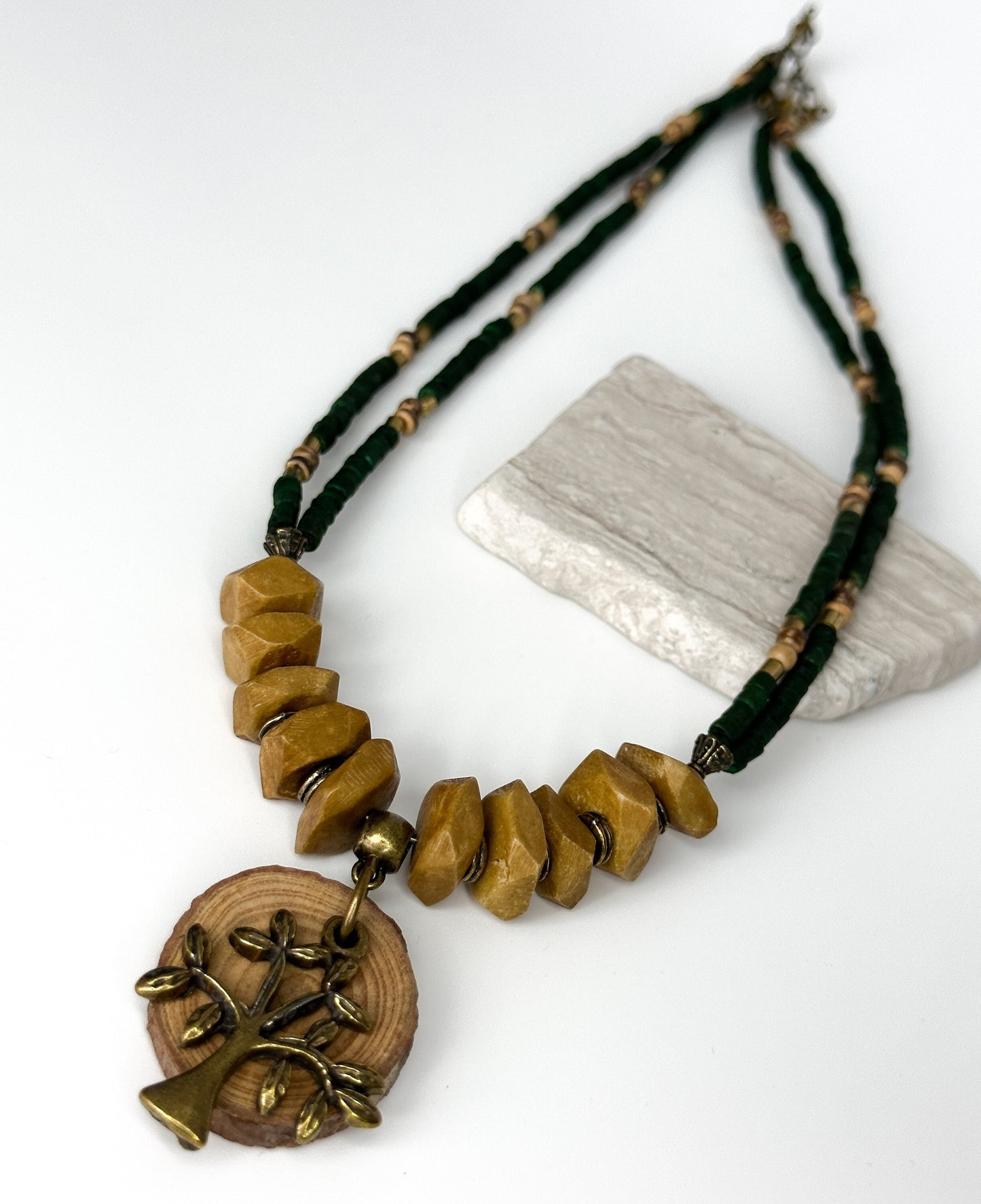 Tree of Life Necklace | Gift for Women Ethnic Jewelry | Ethnic Design Necklace | Tibetan Jewelry | Nepali Necklace