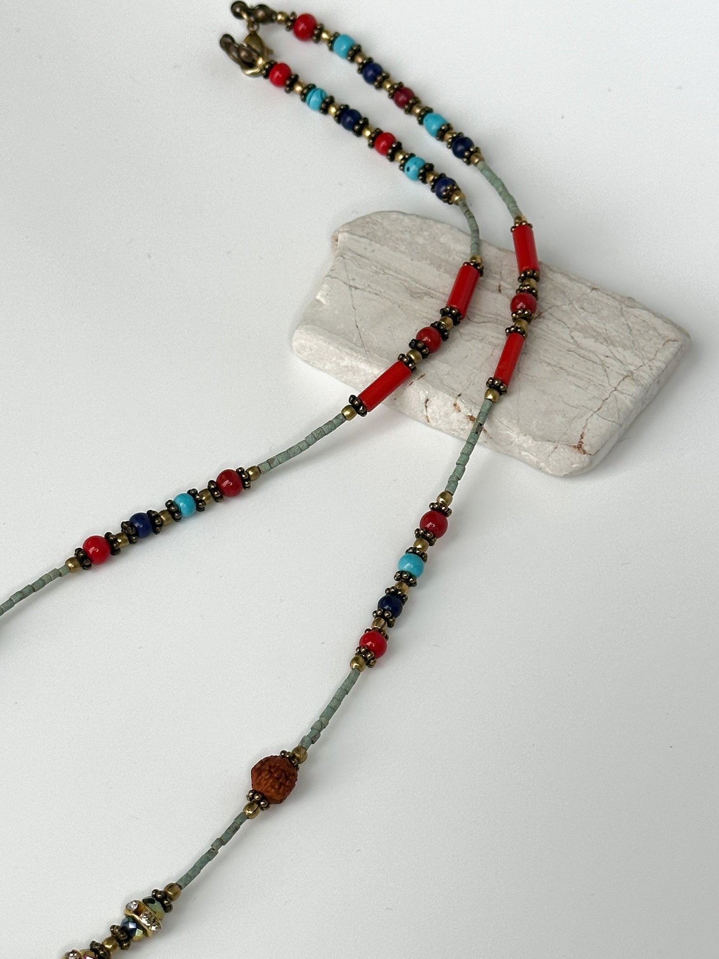 Minimalist Gothic Necklace | Gift for Women Ethnic Jewelry | Boho Necklace | Tibetan Jewelry | Nepali Necklace