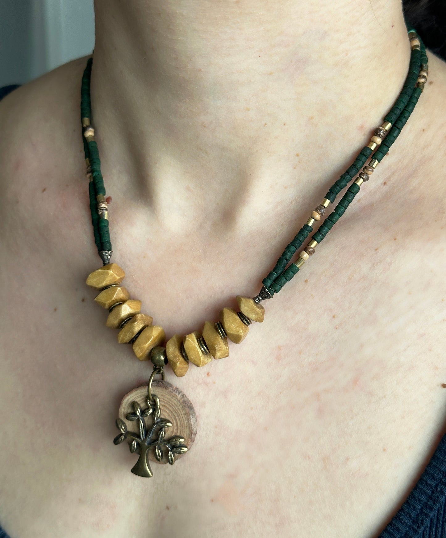 Tree of Life Necklace | Gift for Women Ethnic Jewelry | Ethnic Design Necklace | Tibetan Jewelry | Nepali Necklace