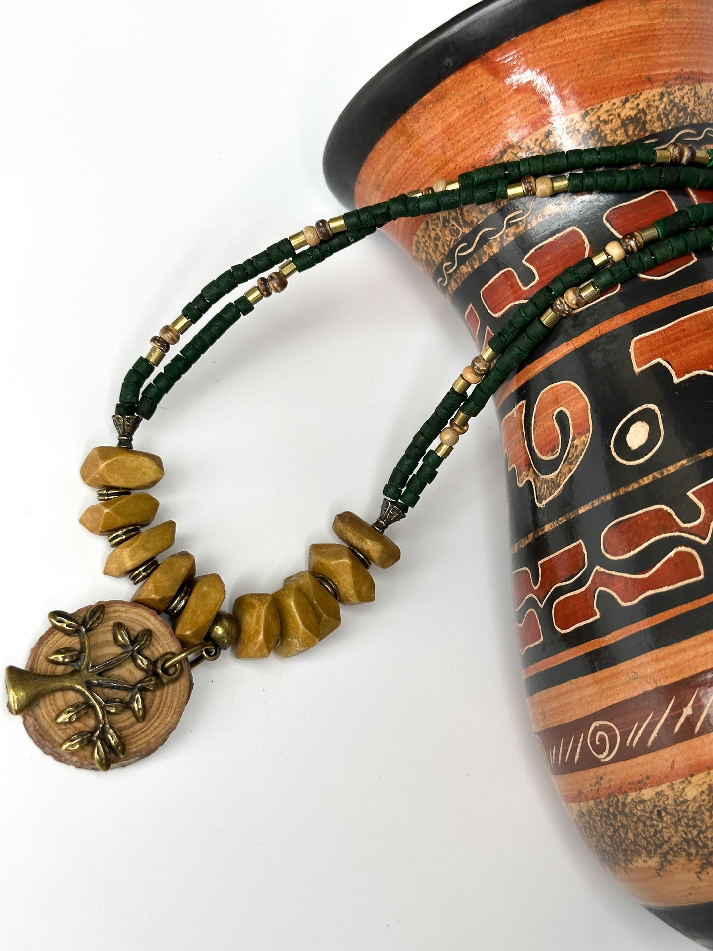 Tree of Life Necklace | Gift for Women Ethnic Jewelry | Ethnic Design Necklace | Tibetan Jewelry | Nepali Necklace