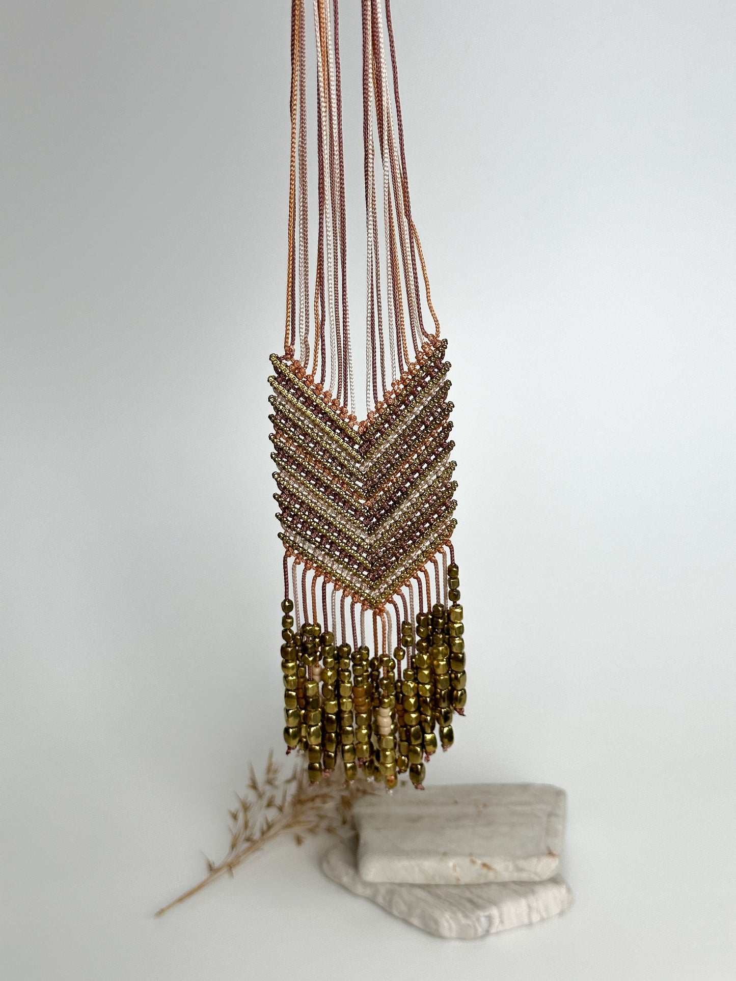 Long Beaded Tassel Necklace | Nepali Necklace | Ethnic Design Boho Necklace | Tibetan Jewelry | Gift for Women Ethnic Jewelry