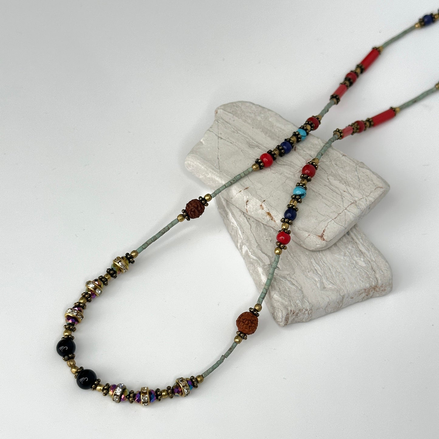 Minimalist Gothic Necklace | Gift for Women Ethnic Jewelry | Boho Necklace | Tibetan Jewelry | Nepali Necklace