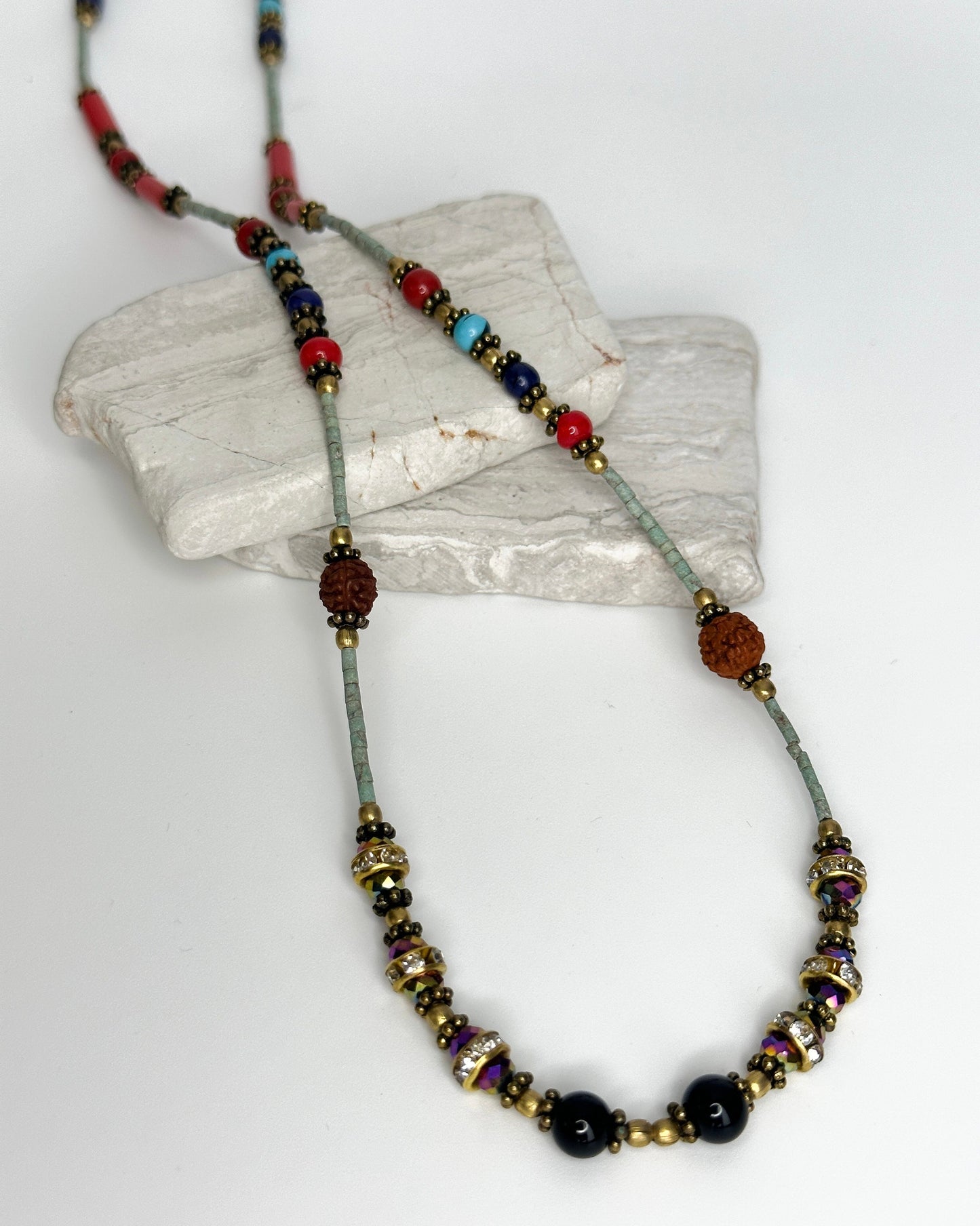 Minimalist Gothic Necklace | Gift for Women Ethnic Jewelry | Boho Necklace | Tibetan Jewelry | Nepali Necklace
