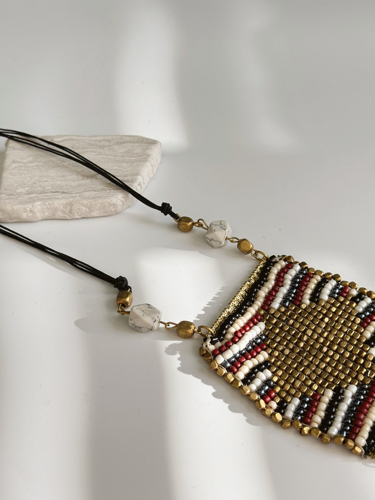 Long Beaded Tassel Necklace | Nepali Necklace | Ethnic Design Boho Necklace | Tibetan Jewelry | Gift for Women Ethnic Jewelry
