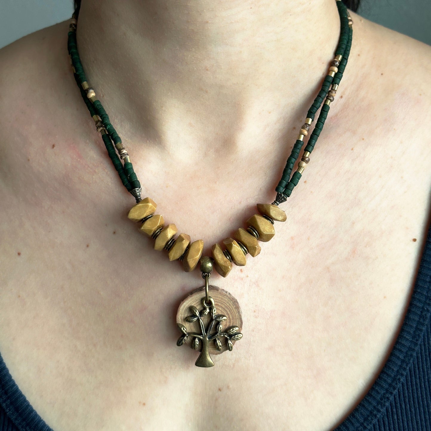 Tree of Life Necklace | Gift for Women Ethnic Jewelry | Ethnic Design Necklace | Tibetan Jewelry | Nepali Necklace