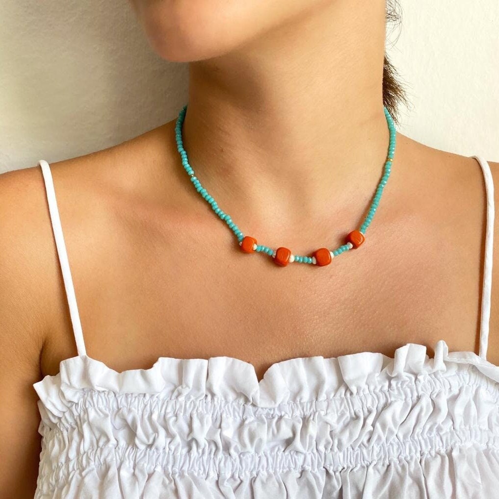 Ethnic Design Boho Necklace | Gift for Her Ethnic Jewelry