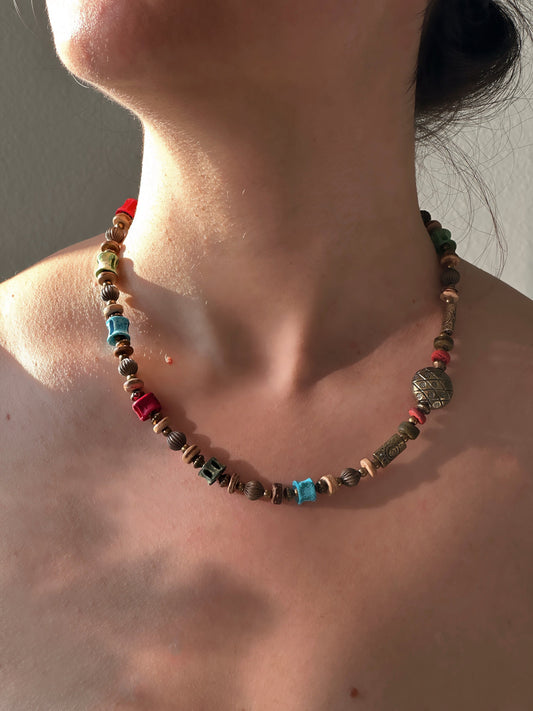 Tibetan Jewelry | Boho Necklace | Nepali Necklace | Gift for Women Ethnic Jewelry