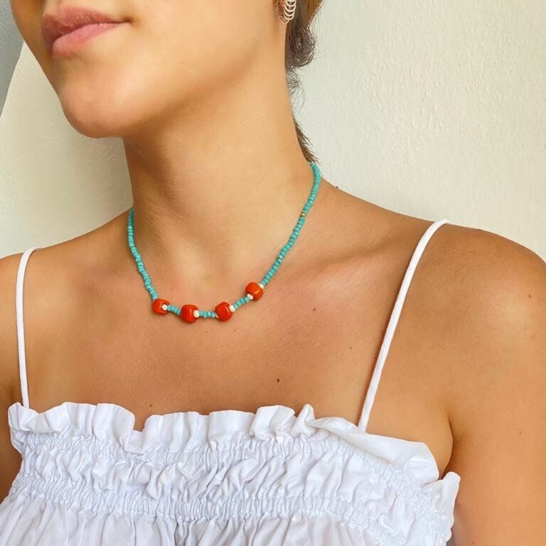 Ethnic Design Boho Necklace | Gift for Her Ethnic Jewelry