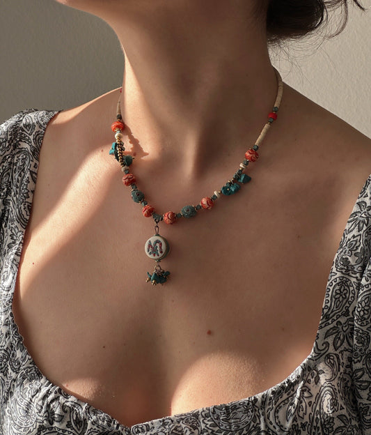 Yoga Jewelry | Boho Necklace | Tibetan Jewelry | Nepali Necklace | Gift for Women Ethnic Jewelry