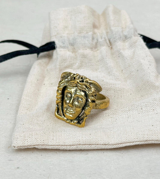 The Hellen Girl Unique Ring of Aphrodite | Handmade Ring | Ancient The Hellen Girl Jewelry | Vintage Hellen Art Ring Gift |Only One Produced