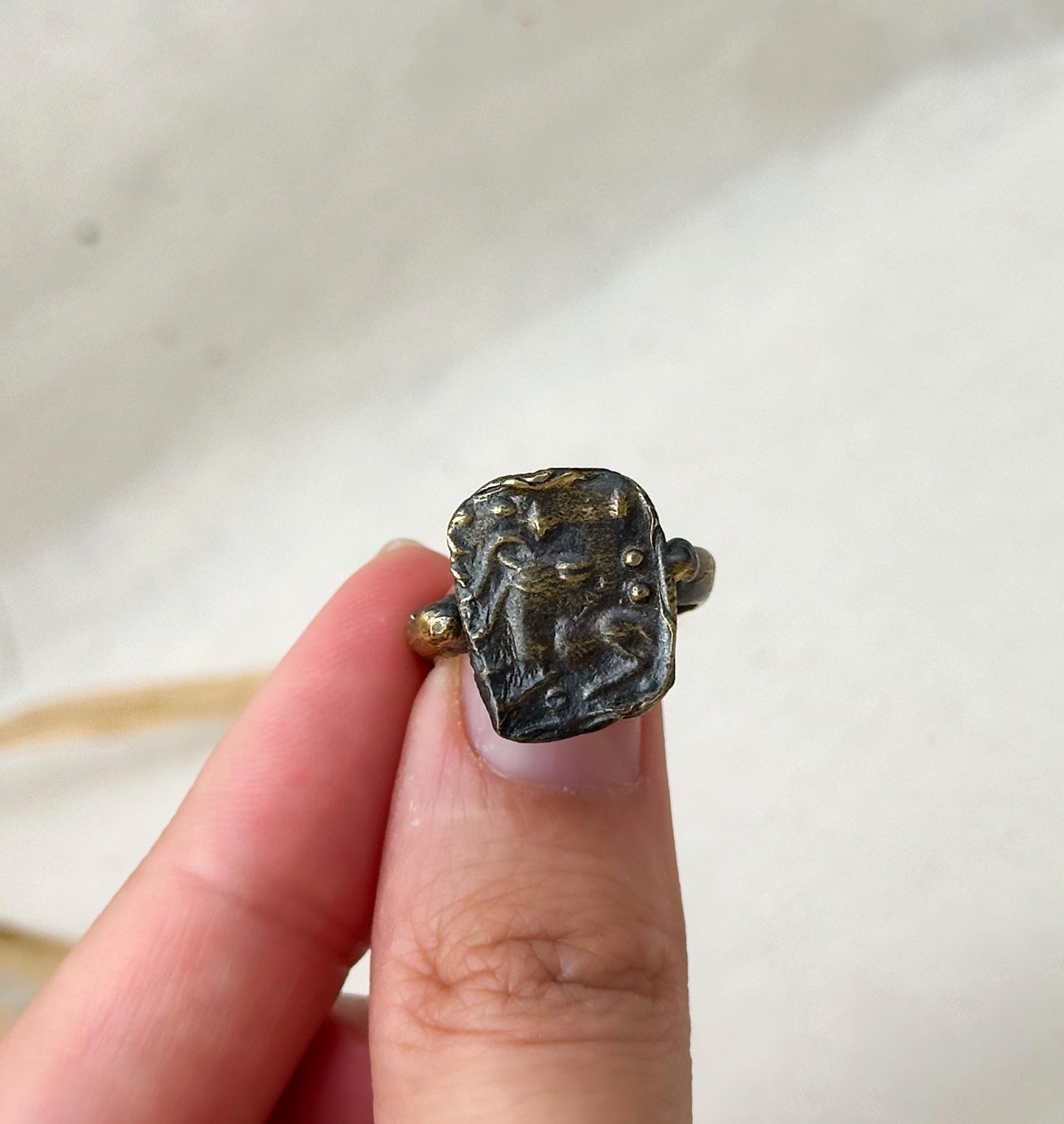 The Hellen Girl Unique Roman Ring | Handmade Ring | Ancient The Hellen Girl Jewelry | Vintage Hellen Art Ring Gift |Only One Produced