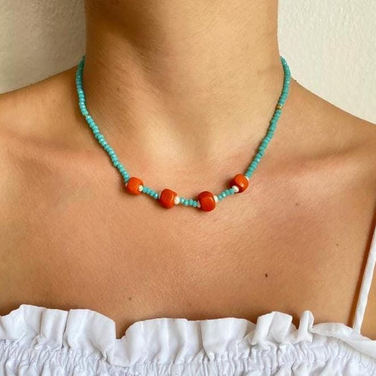 Ethnic Design Boho Necklace | Gift for Her Ethnic Jewelry