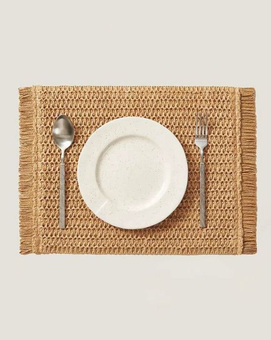 Rectangular Woven Placemats Set of 4